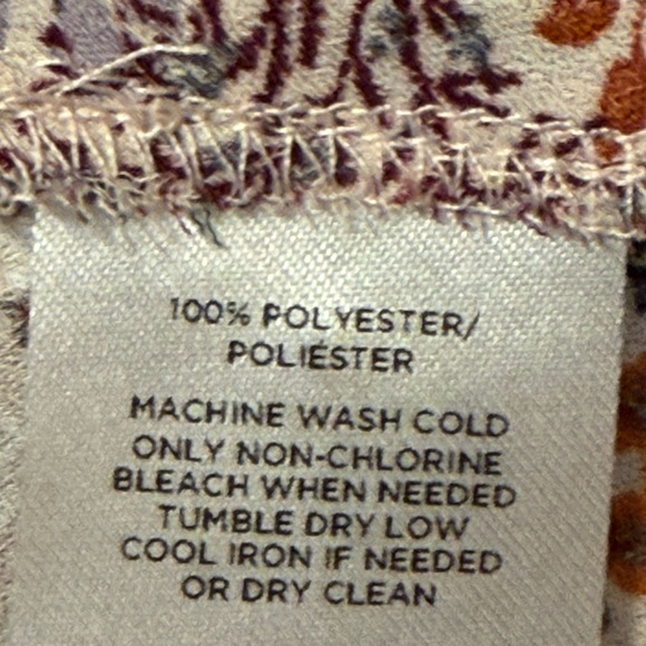 Loft Outlet Floral Keyhole Top Blouse - Picture 6 of 6